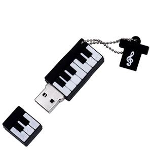 JASTER 전자 키보드 USB 플래시 드라이브, 64GB, 창의적인 선물, 메모리 스틱, 실제 용량 펜 드라이브, 무료 Chian USB 스틱