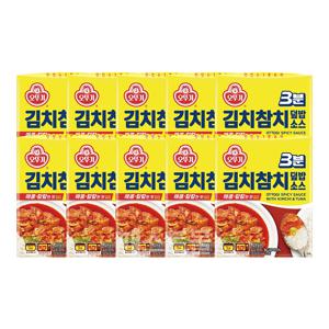 오뚜기 3분 김치참치 덮밥소스 150g 10개