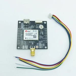 ZED-F9P-01B zed f9p rtk gps 모듈, 고정밀 센티미터 레벨 차동 포지셔닝 RTK 모듈, GNSS 카드, 1PCs/로트