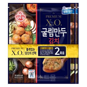 오뚜기 X.O. 굴림만두 김치(350g X 2개) 700g