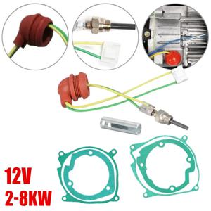 자동차 에어 디젤 가스켓 및 세라믹 글로우 플러그 키트, 중국 디젤 히터용, 2 -8KW 주차 난방 키트, 자동차 액세서리, 7 개