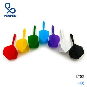 PENPEN 전문 다트 플라이트, 2BA 나사 소프트 인원 통합 다트 플라이트 및 샤프트 LT02, 12 개, 9 개, 6 개