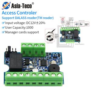 TM 카드 리더 및 Wiegand 미니 카드 리더 컨트롤러, 마이크로 액세스 제어 세트, RFID 모듈, 전자 문짝 액세스 시스템 키트, 신제품