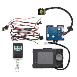 12V 자동차 에어 주차 히터 모니터 스위치 수동 버튼 트럭 에어 디젤 히터 액세서리에 대 한 원격 컨트롤러 LCD 디스플레이