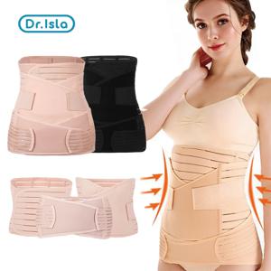 3in1 코르셋 산후 배꼽 밴드 임산부 배 배꼽 골반 벨트 랩 허리 트레이너 복구 붕대 스트랩 바디 셰이퍼
