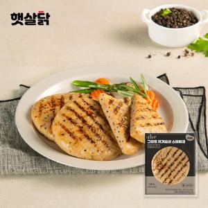 New The그릴드 닭가슴살 스테이크 블랙페퍼 100g x 15팩