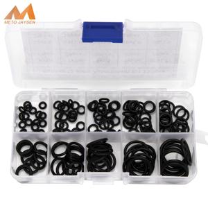 150 개/상자 Airsoft NBR 고무 씰링 O-링 가스켓 교체 키트 OD 4mm-20mm CS 1mm 1.5mm 1.9mm2.4mm 10 크기