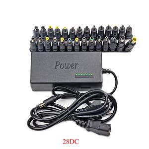 96W 범용 PortableAC 노트북 전원 어댑터 Dell Toshiba Hp Asus Acer Sony Lenovo 용 12V 15V 16V 18V 19V 4.5A 20V 24V 충전기