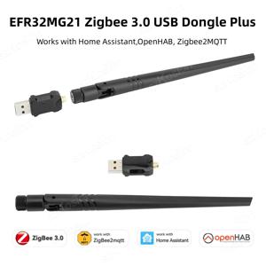 Zigbee 3.0 USB 동글 플러스 E 무선 지그비 게이트웨이 USB 인터페이스 캡처, EFR32MG21 Zigbee2MQTT 홈 어시스턴트 오픈 HAB