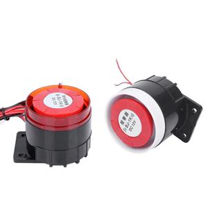 BJ-1K 12 24V 220V 부저, 빛 없음 높은 데시벨 소리 및 빛 경보 경보 폭발 방지 도난 경적 전자