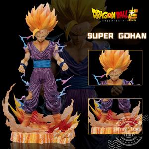 Gohan 액션 피규어 드래곤볼 Z 피규어, GK 조각상 애니메이션 피규어, 슈퍼 사이어인 고한 모델, PVC 어린이 인형 선물 장난감, 25cm