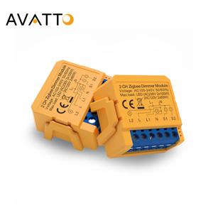 AVATTO 투야 스마트 조광기 스위치 모듈, 지그비 DIY 차단기, 1/2 방향 제어, 조광식 조명 스위치, 알렉사 구글 홈과 작동