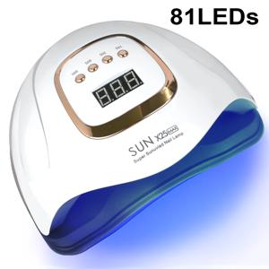 전문 UV LED 네일 드라이어 램프, 네일 젤 광택제 드라이어 라이트, 네일 아트 액세서리, 경화 젤 발가락 손톱, 81 LED