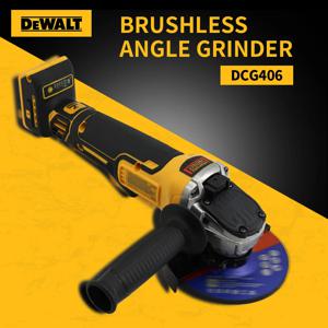 DEWALT 브러시리스 자기 부상 금속 절단 충전 각도 연마기, DCG406 키트, 100mm, 125mm, 20V 앵글 연마기, 배터리 없음