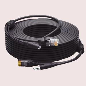 CCTV RJ45 케이블 이더넷 감시 카메라 DC 전원 Cat5 인터넷 네트워크 LAN 코드 POE IP 카메라 Wifi 연결