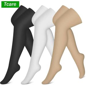 남녀 공용 스포츠 허벅지 고압축 양말, 무릎 위 순환, 달리기, 사이클링, 여행에 가장 적합한 지지대, 1 쌍