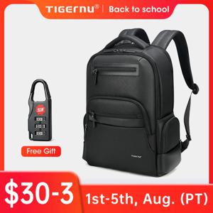 Tigernu 여행 배낭 가방 남성용 15.6 인치 노트북 배낭 방수 학교 배낭 비즈니스 가방 배낭 연결 시리즈