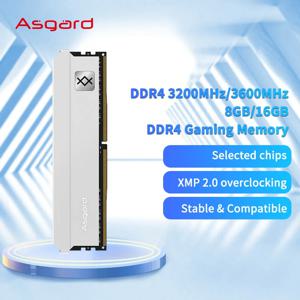 Asgard 데스크탑 PC용 메모리 DDR4, 8GB x 2, 16GB x 2, 32GB, 3200MHz, 3600MHZ 램 DDR4