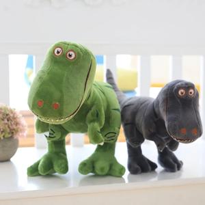 1pc 40-100cm 새로운 공룡 플러시 장난감 만화 티라노 사우루스 어린이를위한 귀여운 인형 인형 어린이 소년 생일 선물