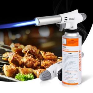 조절식 화염 가스 라이터 점화 헤드, 역방향 사용, 주방 제트 블로우 토치 라이터, BBQ 부탄 라이터