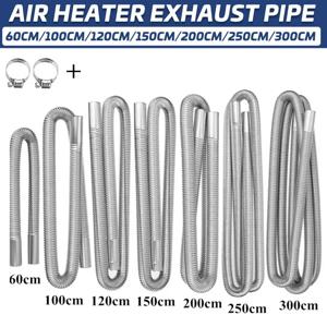 자동차 트럭 밴용 에어 디젤 주차 히터, 스테인레스 스틸 배기 파이프 튜브 벤트 호스, 60cm 100cm 120cm 150cm 200cm 250cm 300cm