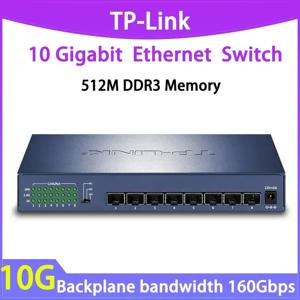 Tp-link Tl-st1008f 스위치, 10gbe 이더넷 스위치, 10gb 스위치, 10 기가비트, 10gbps Sfp + 10g, 8 10000Mbps 광학 앤마이너 2500