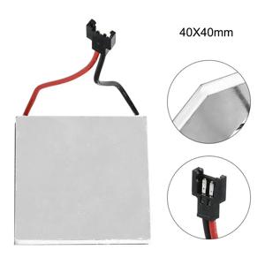 벽난로 팬 모터 발전기 시트 범용 유형 40x40mm 반도체 스토브 버너 히터 수리 교체 액세서리
