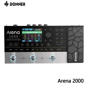 Donner Arena 2000 멀티 이펙트 페달 278 효과, IR AMP 드럼 루퍼 MIDI 인 이펙터, 일렉트릭 기타용 소프트웨어 앱 포함