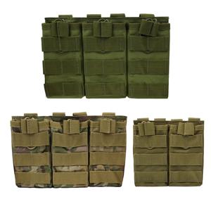 1000D 전술 잡지 파우치 더블/트리플/쿼드러플 매거진 파우치 Airsoft Ak 7.62/5.56mm M4 Ar 라이플 사냥 액세서리