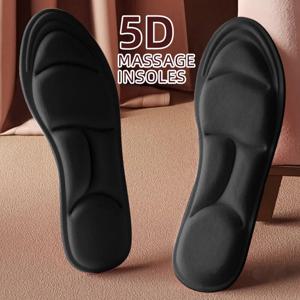 5D 마사지 메모리 폼 안창 두꺼워 통기성 쿠션 쿠션 편안함 하이힐 안창에 적합