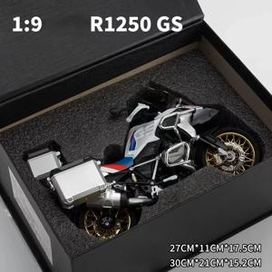 1:9 스즈키 H2R BMW R1250 V4S 합금 오토바이 모델, 다이캐스트 스트리트 스포츠 오토바이 모델, 어린이 선물, 절묘한 선물 상자 시리즈