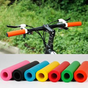 2025 실리콘 사이클링 자전거 그립, 야외 MTB 산악 자전거 핸들 바, 1 쌍, 신제품