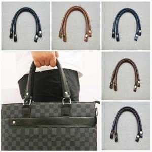 2Pcs 40cm PU 가죽 가방 핸들 여성 분리형 어깨 가방 핸들 DIY 교체 액세서리 핸드백 밴드 스트랩 벨트