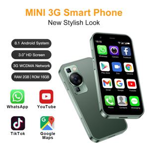 SERVO P60 PRO 미니 안드로이드 스마트폰, 3.0 인치 디스플레이, 구글 플레이, 2GB + 16GB 와이파이 핫스팟, GPS 소형 포켓 휴대폰, 저렴한 가격