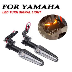 오토바이 미니 LED 회전 신호등 모토 깜박이는 빛 clignotant 모토 led For YAMAHA MT07 Tracer 700 XJ6 FZ6 MT09 900 MT10