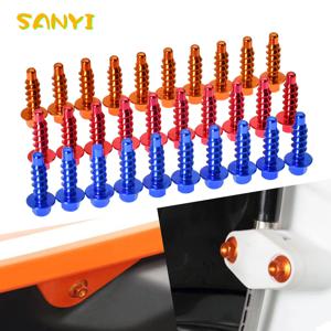 CNC 알루미늄 오토바이 셀프 태핑 나사 볼트 키트 KTM EXC XC XCW SX SXF Husqvarna FE TE FC TC FX TX 125 250 300 350 450