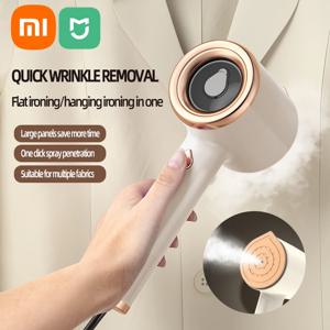 Xiaomi MIJIA 미니 스팀 다리미 휴대용 플랫 다림질 기계 빠른 가열 33W 시각적 물 탱크 홈 여행용 휴대용 다리미