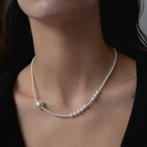 volume pearl necklace