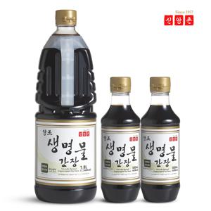 신앙촌 양조간장 장아찌기획 9호생명물간장1.8Lx1+500mLx2