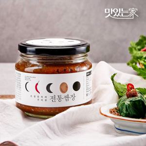 순창문옥례식품 우리콩 전통 쌈장 450g  유리용기