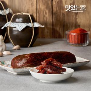 순창문옥례식품 고추장 무 장아찌 1kg 밀폐용기