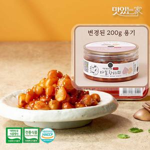 순창문옥례식품 고추장 마늘 장아찌 200g PET용기