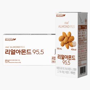 리얼아몬드 95.5 190ml 24팩 x 1박스(총 24팩)