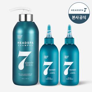 헤드스파7 썬트리샴푸 500ml+트리트먼트 200mlx2