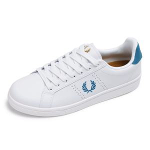 (FRED PERRY) B721 LEATHER 스니커즈 (men) B6312-U61