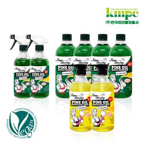 은나노스텝시즌4 다용도500ml*2개+대용량4개+주방세제2개+펌프2