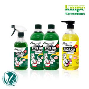 은나노스텝시즌4 다용도500ml*1개+대용량2개+주방세제1개+펌프1