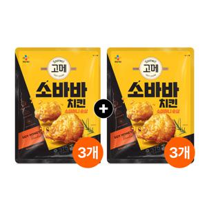 고메 소바바치킨 소이허니 순살 375g x6개