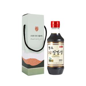 신앙촌 레드K 1호 양조간장 선물세트 1급 진간장 500mL×1 C