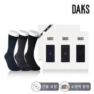 양말 신사 면 후다 장목라인다이아 3족세트 DK24301